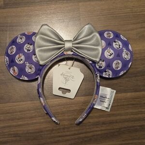 Disney 100 Anniversary Purple Minnie Mouse Ears Headband